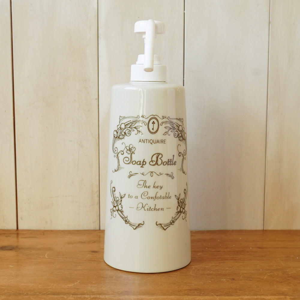 アンティケールキッチンソープボトル 液体用 ソープディスペンサー