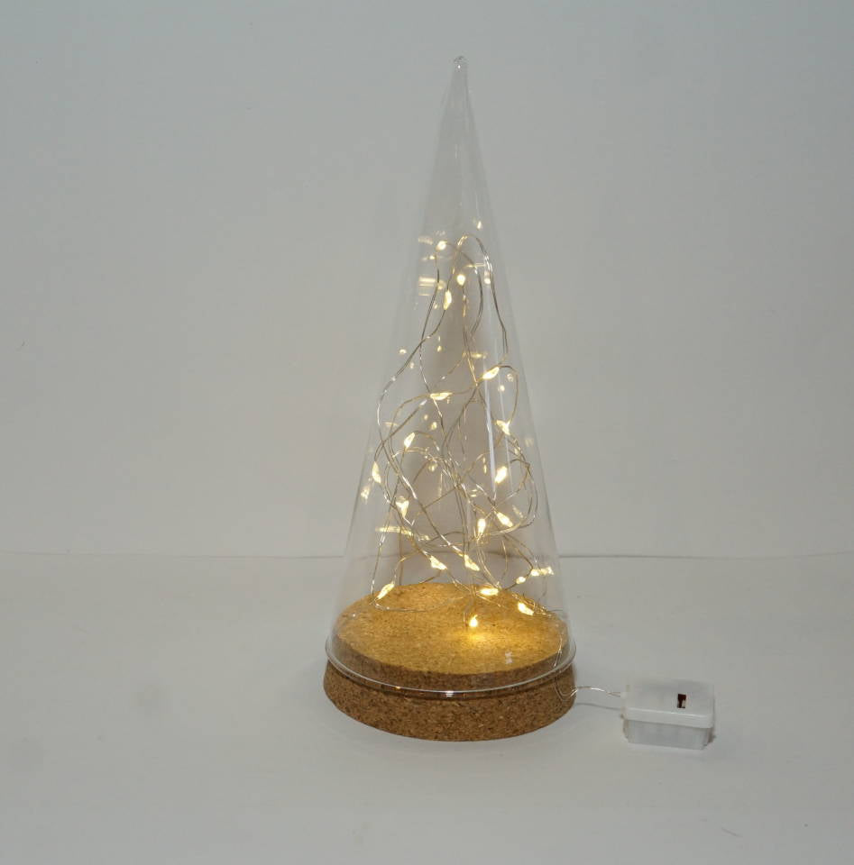 ❁とんがりガラスツリー ❁ホワイト❁クリスマス❁☞sale中‼︎ ガラスツリー とんがりガラス ガラスの花器 – Heartful Country