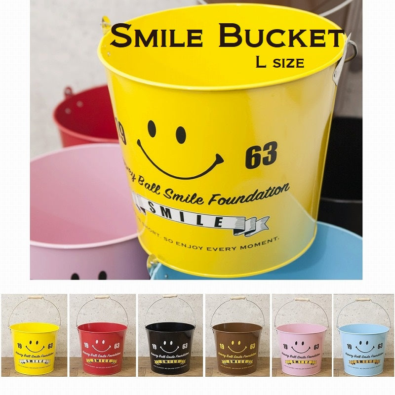 ブリキバケツ スマイル – Heartful Country