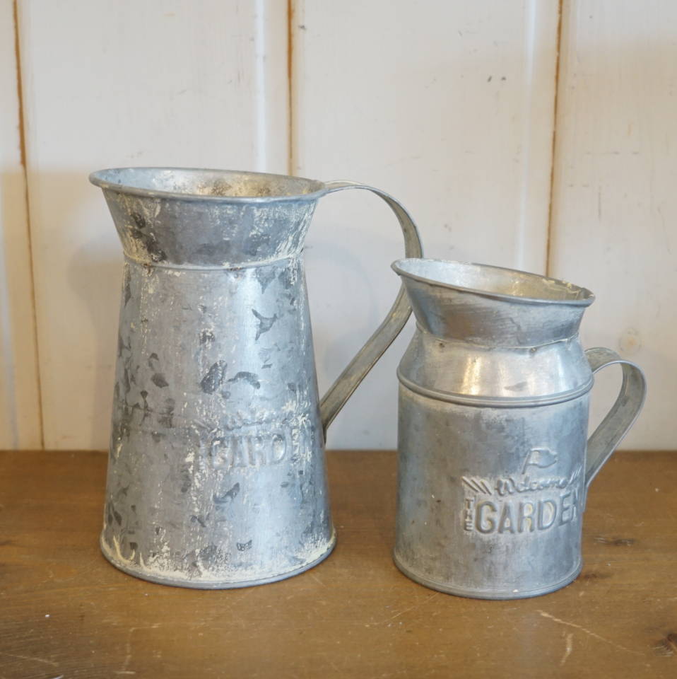ブリキピッチャー ブリキの花器 RFB293/294 – Heartful Country