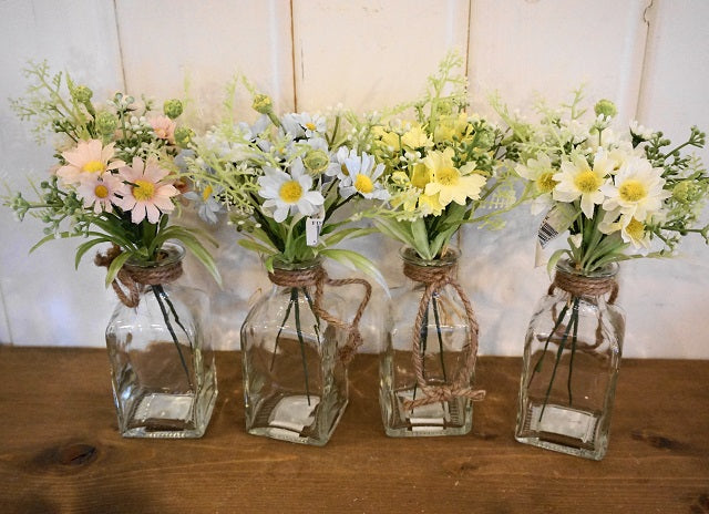 造花 デイジーバンドル 17cm フェイクフラワー F4847 – Heartful Country