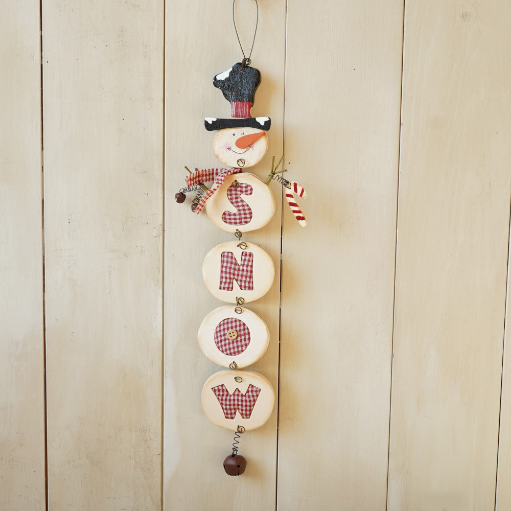 スノーマンオーナメント SNOW E8638 クリスマスオーナメント