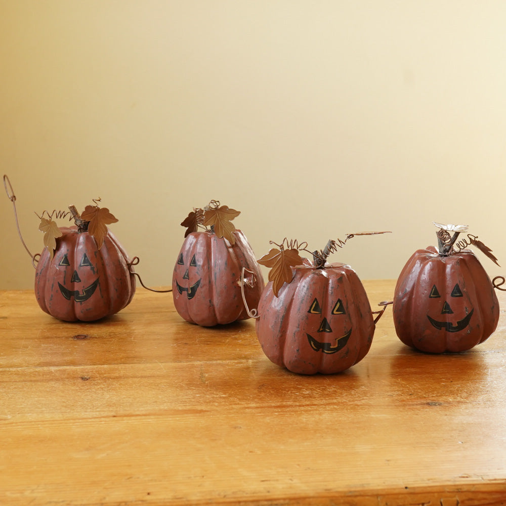 オーナメント ウッドパンプキン ガーランド ハロウィン