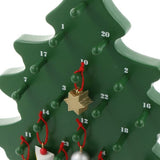 クリスマス　アドベントツリー クリスマスツリー型 アドベントカレンダー 木製