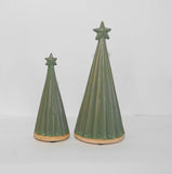 陶器ツリー　ナチュラルツリー　クリスマス