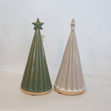 陶器ツリー　ナチュラルツリー　クリスマス