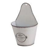 フローレット・ハンギングポット  S/L  ブリキプランター　壁掛