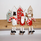 クリスマス　  木製オブジェ　スウィングフレンズ