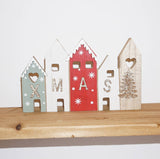クリスマス  木製オブジェ　クリスマスハウス