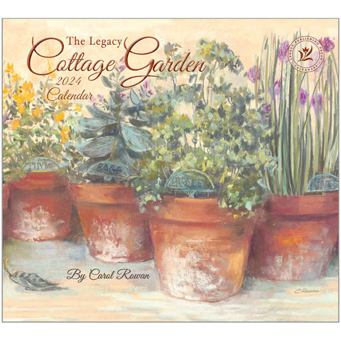 2024 USAカレンダー 壁掛け　Legacy　Cottage Garden 　