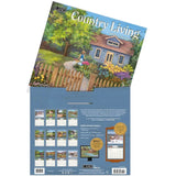 2026 USAカレンダー 壁掛け　LANG　Country Living カントリーリビング