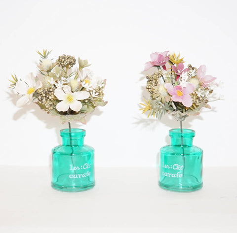 フラワーミックスピック　秋色のお花 　E6569　アーティフィシャルフラワー　造花