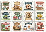 2027 USAカレンダー 壁掛け　Legacy　FARM TO TABLE