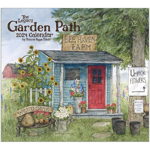 2024 USAカレンダー 壁掛け　Legacy　Garden Path 　