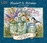 2027 USAカレンダー 壁掛け　LANG　Heart & Home　ハート＆ホーム
