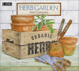 2027 USAカレンダー 壁掛け　LANG　HERB GARDEN　ハーブガーデン