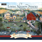 2026 USAカレンダー 壁掛け　LANG　LINDA NELSON STOCKS　リンダネルソン