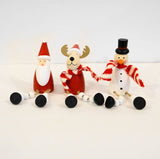 クリスマス　  木製オブジェ　スウィングフレンズ