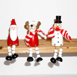 クリスマス　  木製オブジェ　スウィングフレンズ