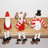 クリスマス　  木製オブジェ　スウィングフレンズ