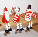 クリスマス　  木製オブジェ　スウィングフレンズ