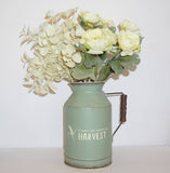 ハーベスト　ミルクポット　ブリキポット  花器