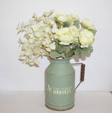 ハーベスト　ミルクポット　ブリキポット  花器