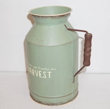 ハーベスト　ミルクポット　ブリキポット  花器