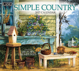 2027 USAカレンダー 壁掛け LANG　シンプルカントリー　Simple Country