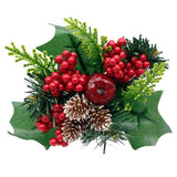 クリスマスピック　V23138　 造花　クリスマス