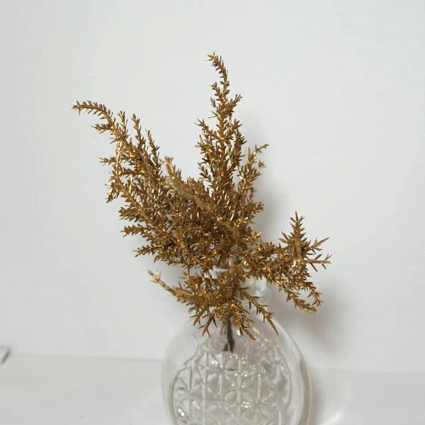 ゴールドシダバンドル 造花 クリスマス 正月 V23178 アーティ