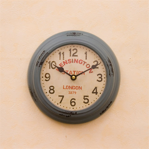 レトロメタルクロック　PSC110　掛時計　21.5cm
