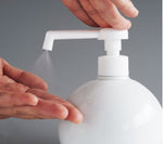 グローブシャワーボトル350　除菌ディスペンサー　陶器のシャワーボトル 　日本製　08751