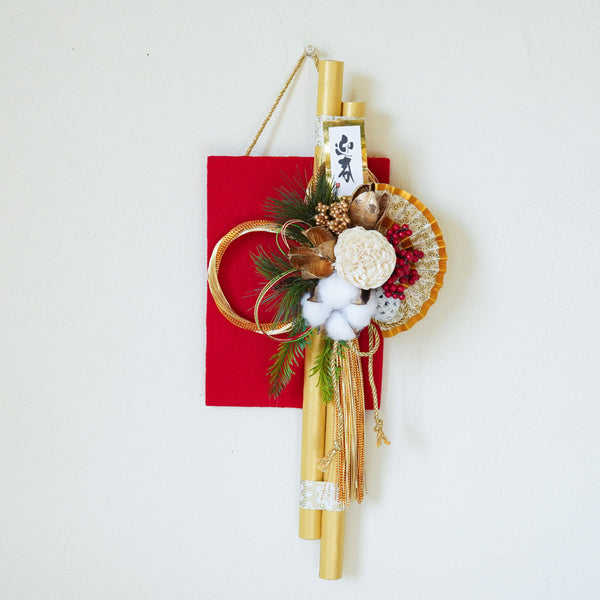年末SALE❤︎お正月飾り❤︎壁掛け 🎍お正月飾り 壁掛け 新春飾り 赤 – Heartful Country