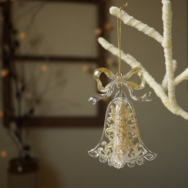 * old bell ornament ❀  金のベル オーナメント